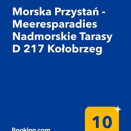 Апартаменты Morska Przystan - Meeresparadies Nadmorskie Tarasy D 217